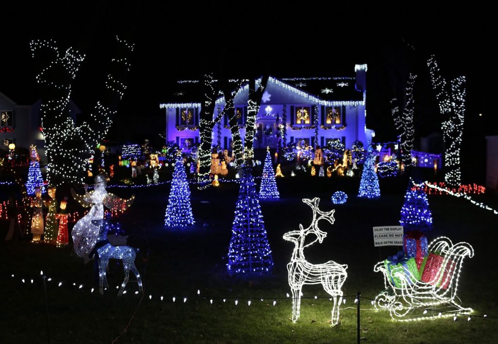 Check out the Christmas lights