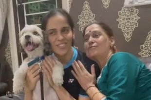 "Puppy Love": Saina Nehwal Shares Adorable Video With Her Mother And Dog