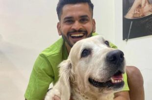 Shreyas Iyer And His Pet Dog Betty Make The "Pawfect Jodi". See Pics
