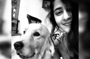 Anushka Shetty is following her pet dog's footsteps to find zen in life. See pic