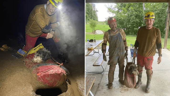 Missouri Spelunkers Rescue Dog Missing for Months Deep Inside Cave