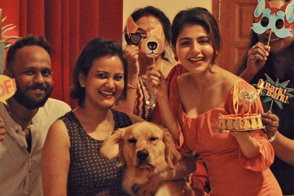 Iswarya Menon Celebrates Her Pet`S Birthday And Says Dogs Are Precious
