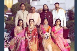 Introducing Happy: The Ambani Family's Beloved Pet, Present for Every Memorable Occasion
