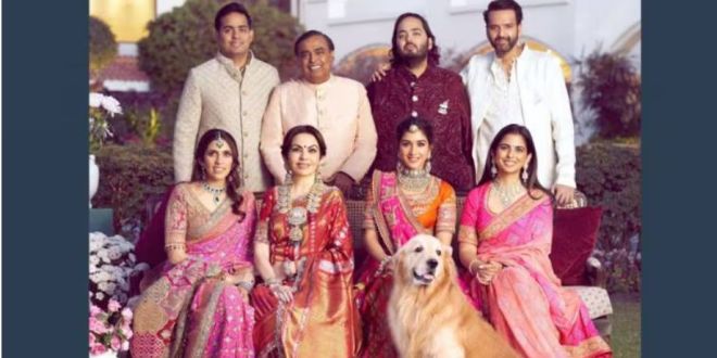 Introducing Happy: The Ambani Family's Beloved Pet, Present for Every Memorable Occasion