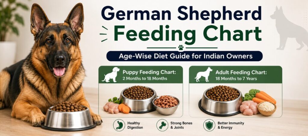 German Shepherd Feeding Chart