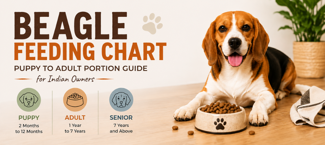 beagle feeding chart