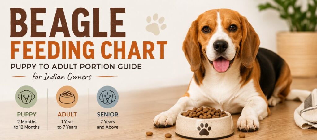 beagle feeding chart
