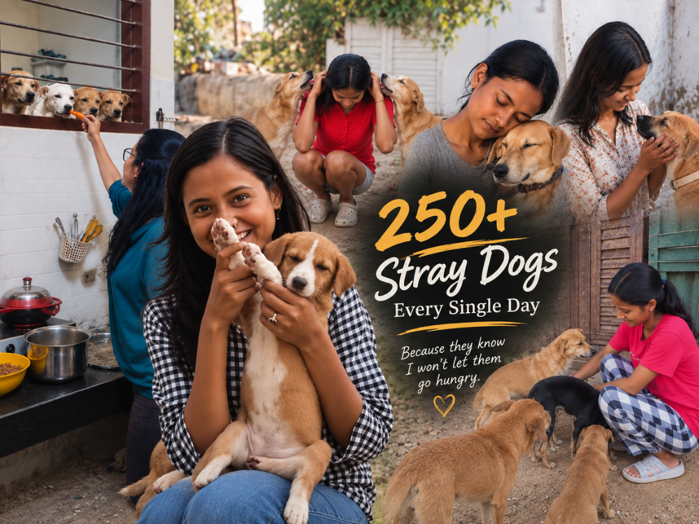 250 stray dogs