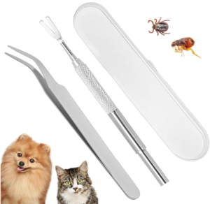 2Pcs Ticks and Fleas Remover for Dogs
