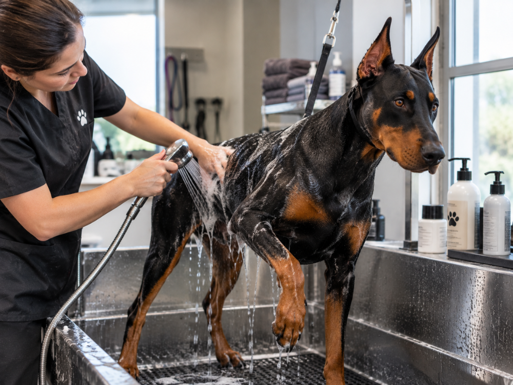 Doberman Grooming