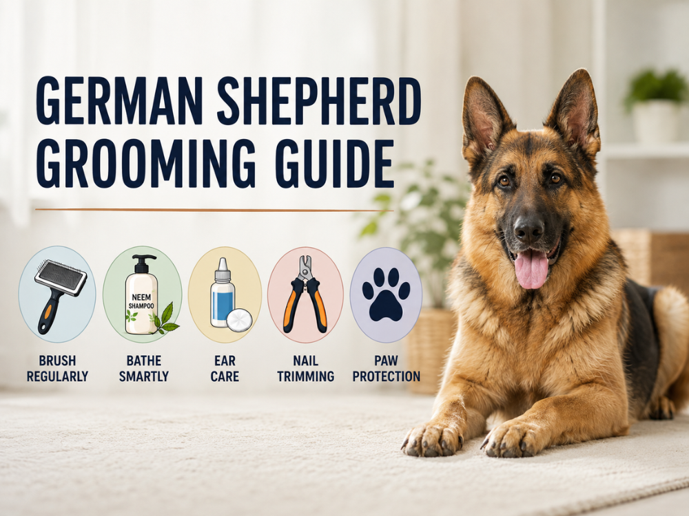 German Shepherd Grooming