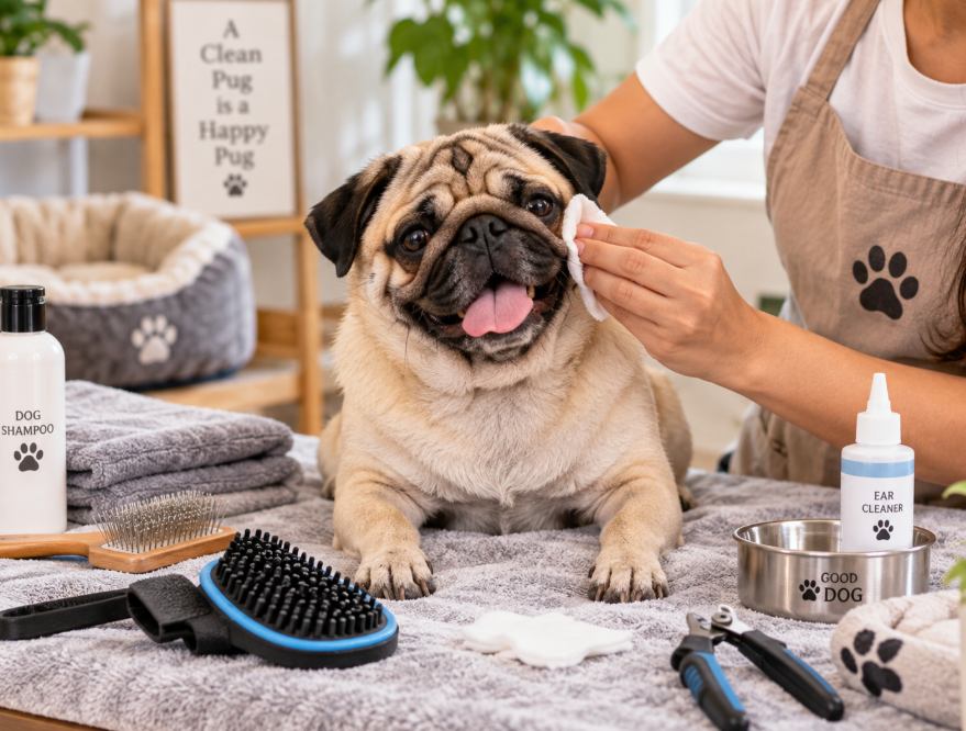 Pug Grooming Guide 
