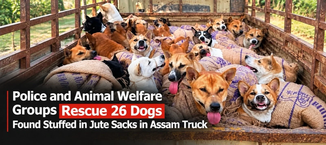 26 dogs recued
